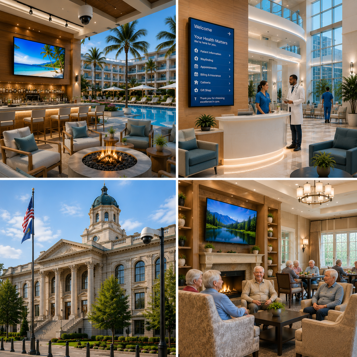 Hospitality, Healthcare, Government & Senior Living